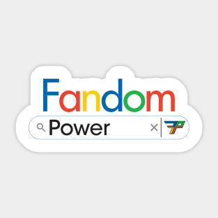 Fandom Power (Search Bar) Sticker